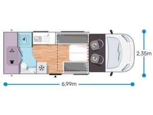 chausson 640 titanium line indretning